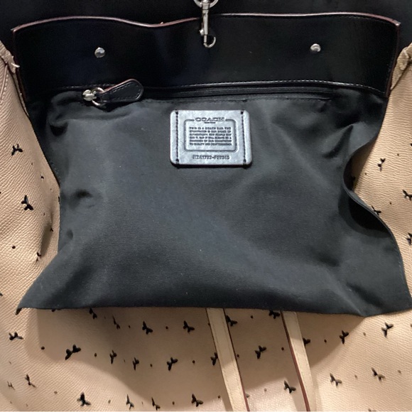 Coach butterfly beechwood beige tote bag - Picture 10 of 16